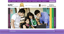 Desktop Screenshot of kips.co.in