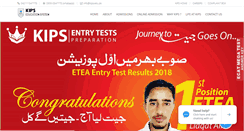 Desktop Screenshot of kips.edu.pk